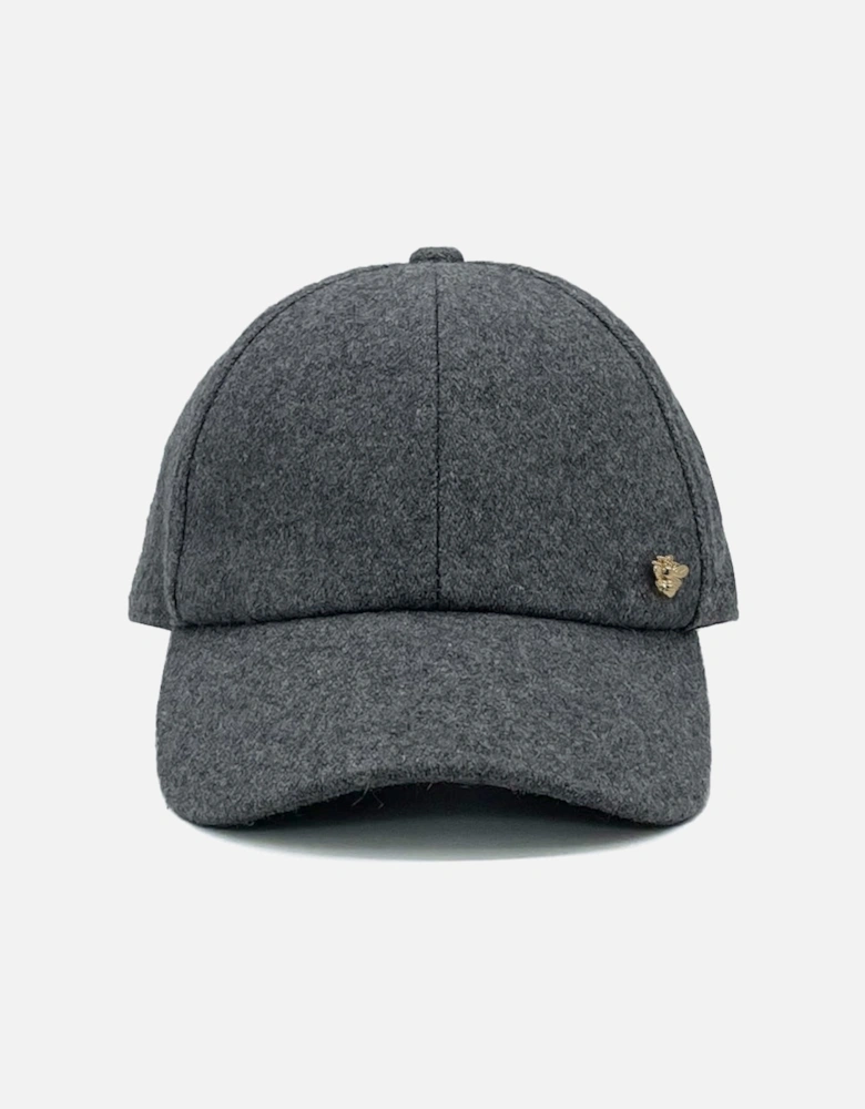 Nina Wool Baseball Cap - Grey