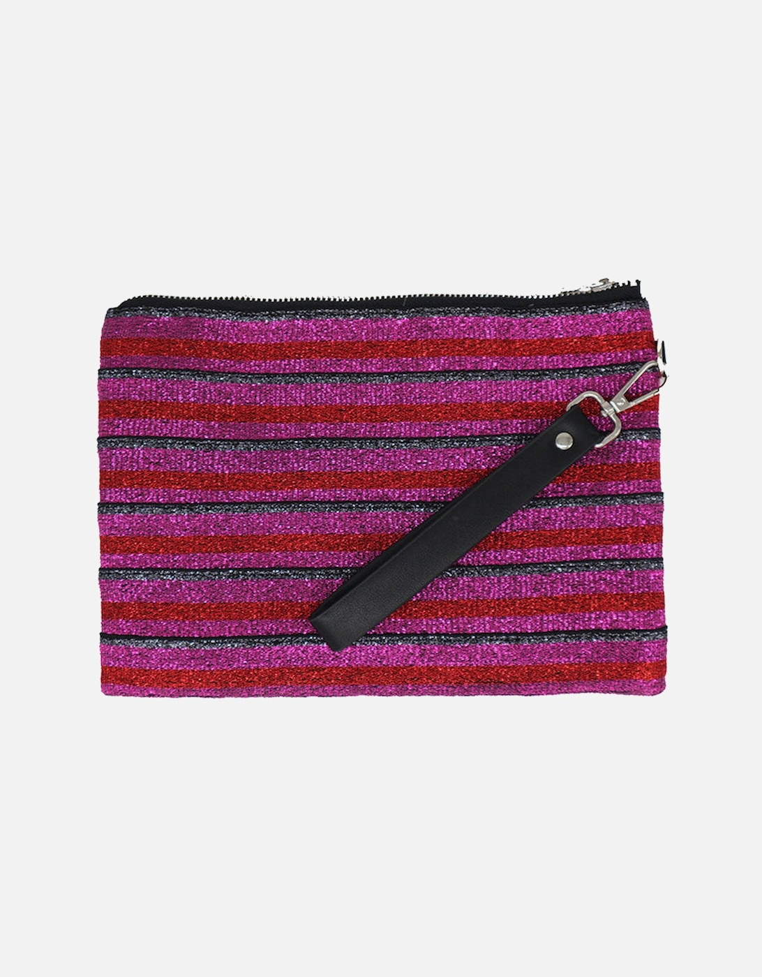 Lurex Elastic Clutch - Pink, 4 of 3