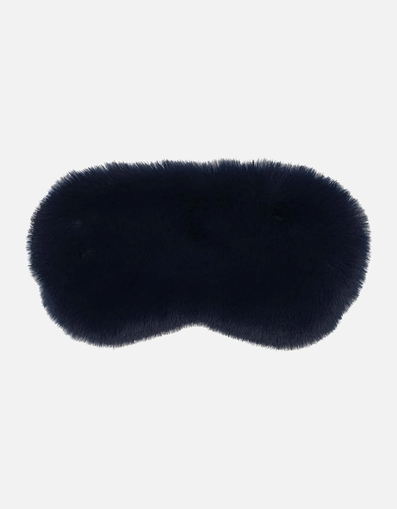 Lux Faux Fur Eyemask - Petrol