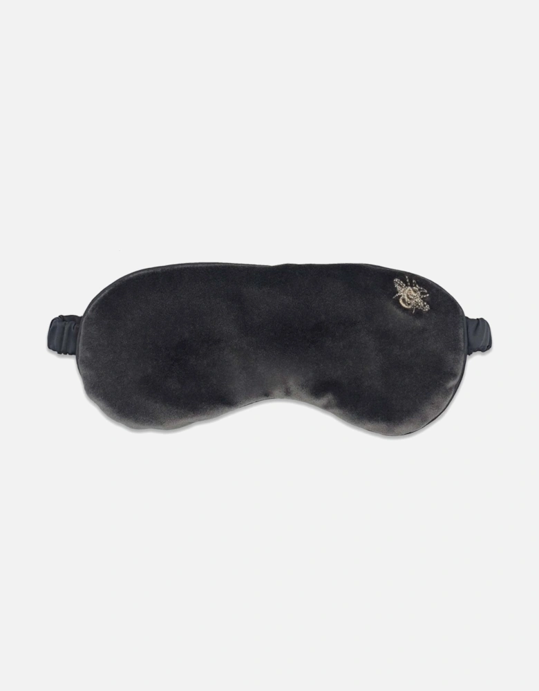 Velvet Eyemask - Grey