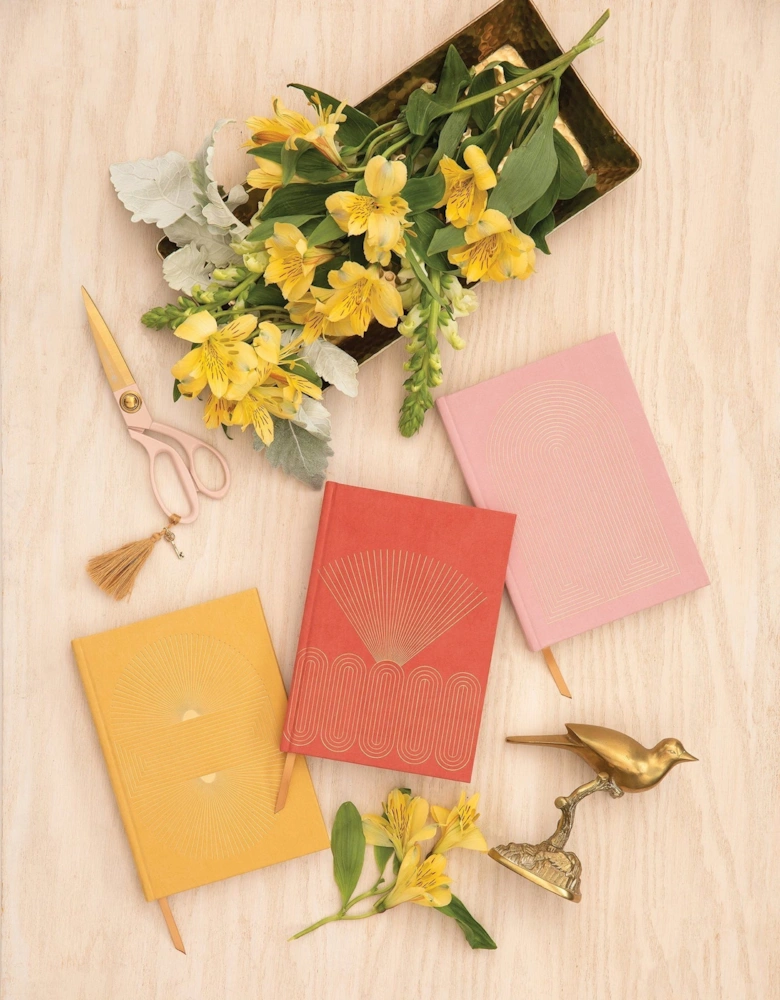 Pink Radiant Rainbow - Journal