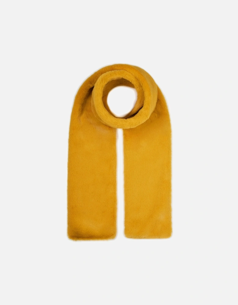 Coco Double Layer Scarf - Mustard