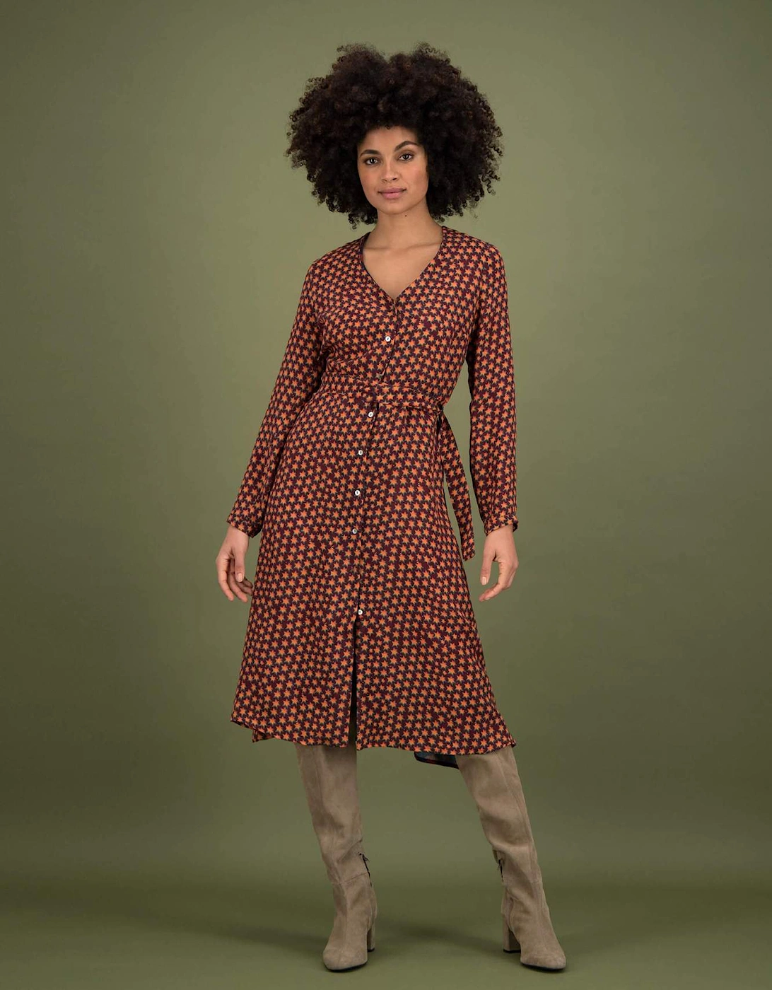 Starry Night Dress - Mandarin, 3 of 2