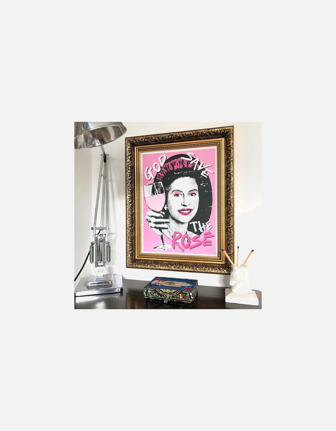 God Save The Rose Signed Print, 2 of 1