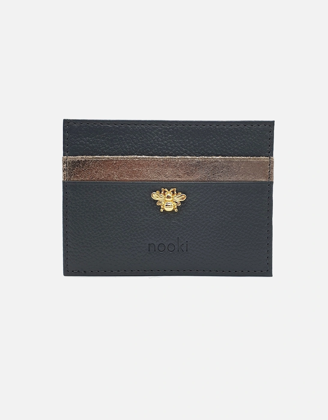 Bee Stud Cardholder - Grey, 3 of 2