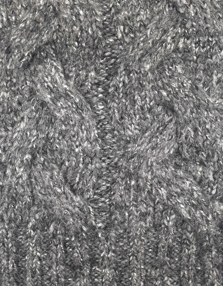 Cabello Scarf - Charcoal Grey
