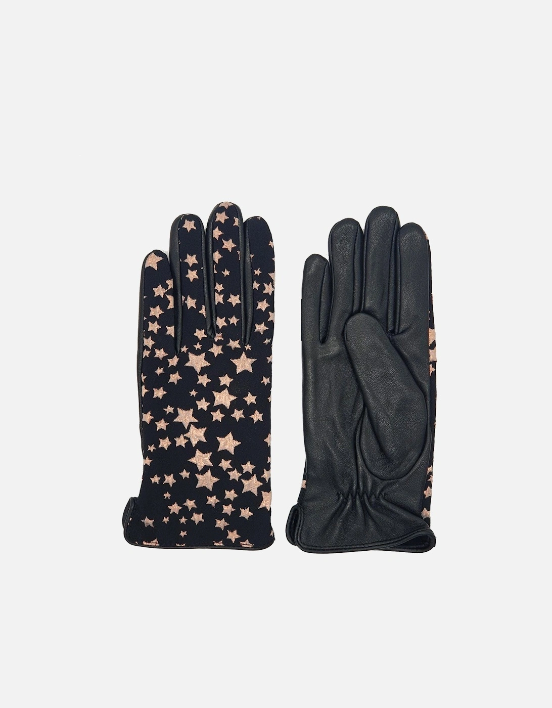 Nashville Star Leather Gloves - Gold, 3 of 2