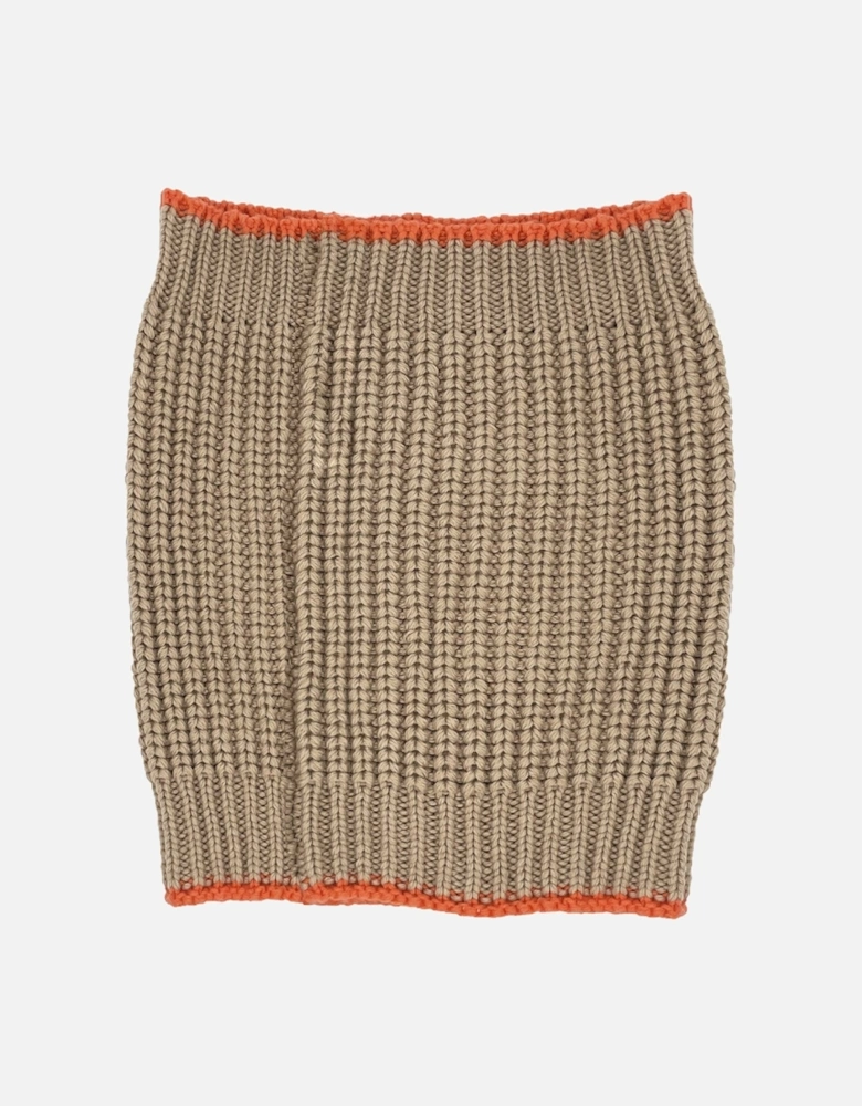 Marta Recycled Snood -  Camel
