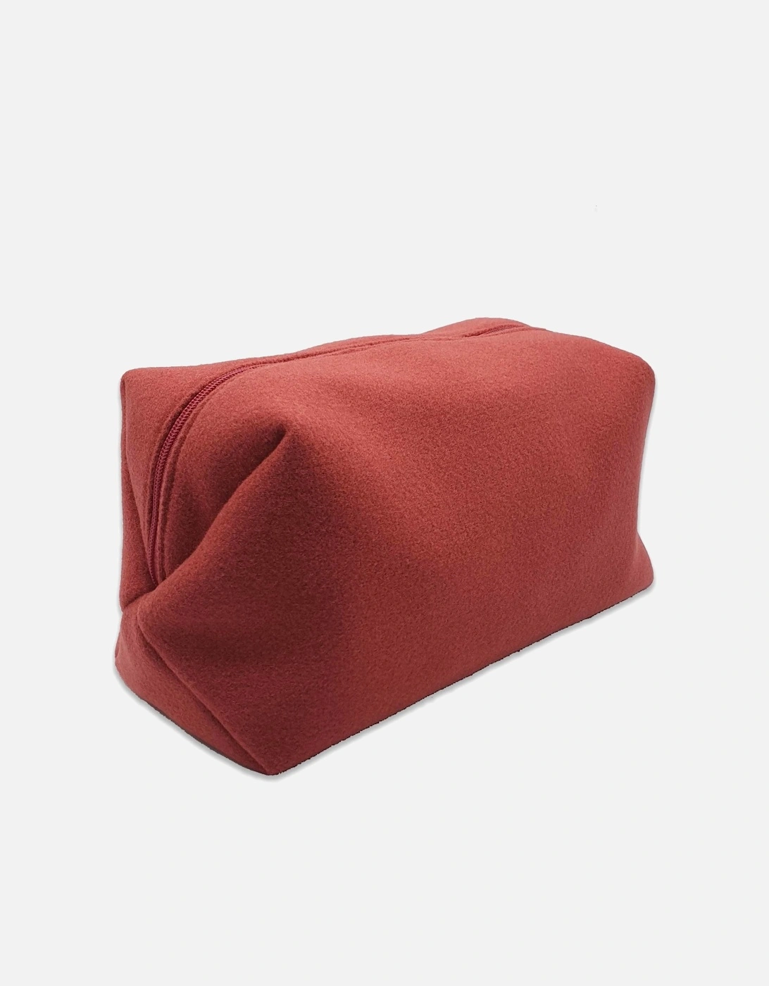 Lily Felt Wash Bag - Coral
