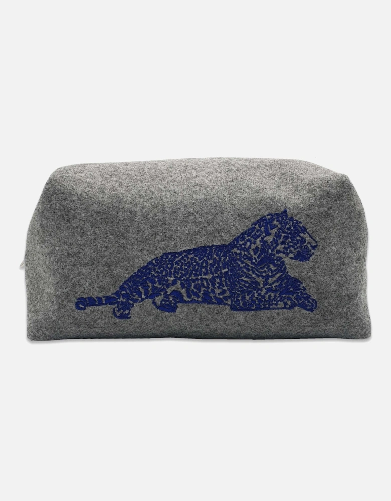 Lily Felt Wash Bag - Grey