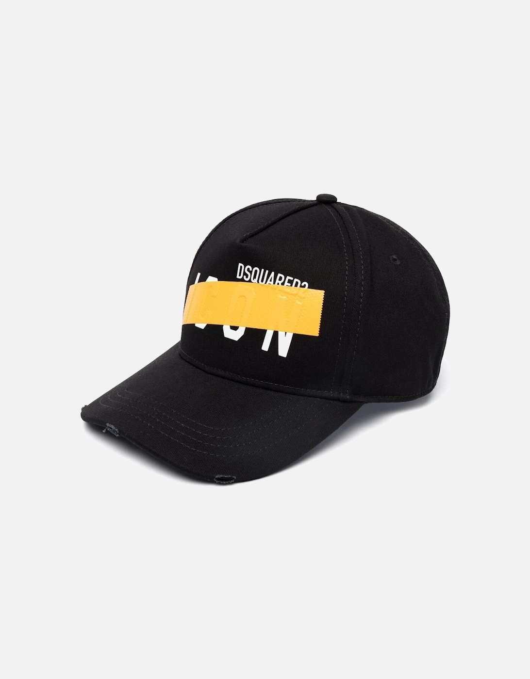 Taped Be Icon six-panel Cap in Black & Yellow, 3 of 2