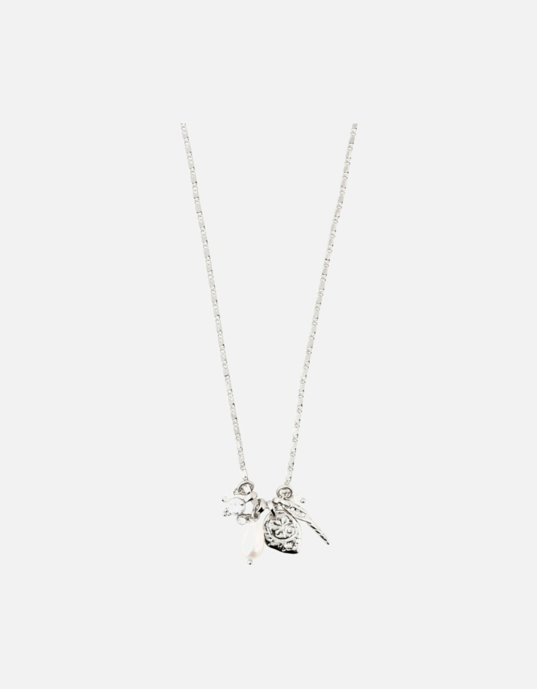 MORGAN necklace w/charms silver-plated