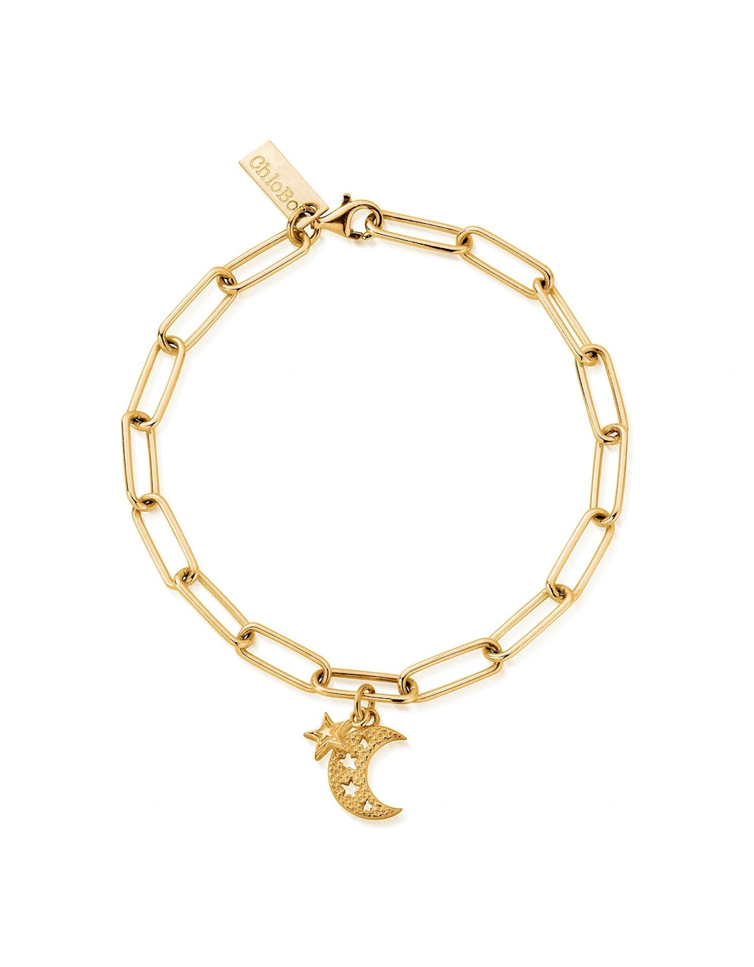 Gold Link Chain Hope And Guidance Bracelet, 3 of 2