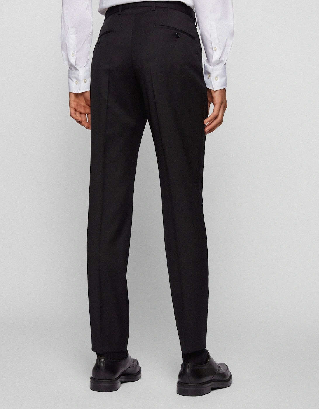 BOSS Genius5 Slim Fit Trousers 001 Black