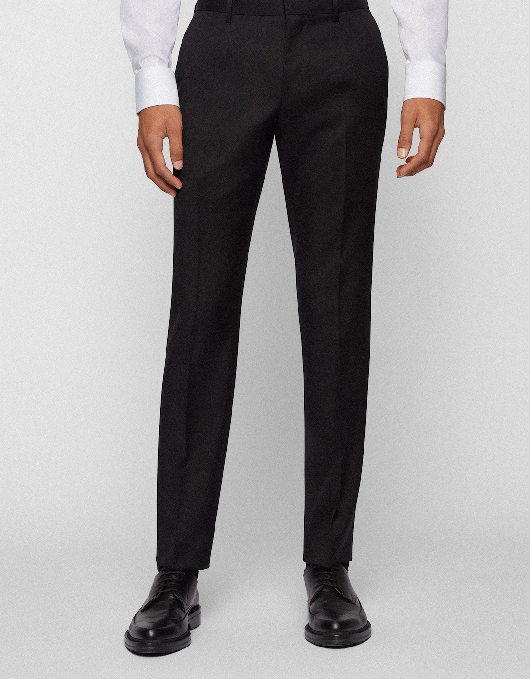 Genius5 Slim Fit Trousers 001 Black