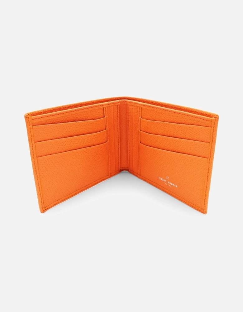 Dauphin Leather Classic Wallet Orange