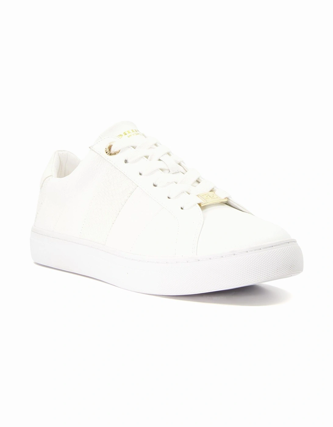 Ladies Everleigh - Reptile Effect Lace-Up Trainers, 7 of 6