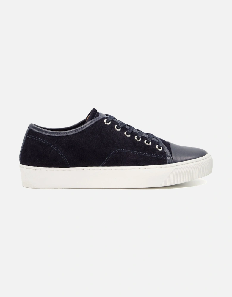 Mens Thorr - Suede Toe Cap Lace-Up Trainers
