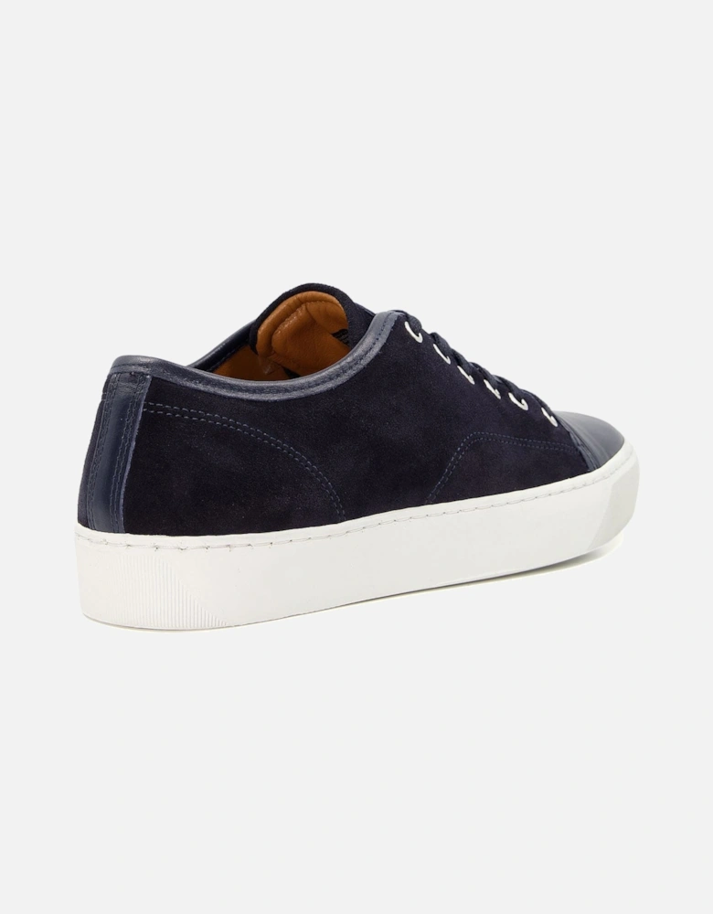 Mens Thorr - Suede Toe Cap Lace-Up Trainers