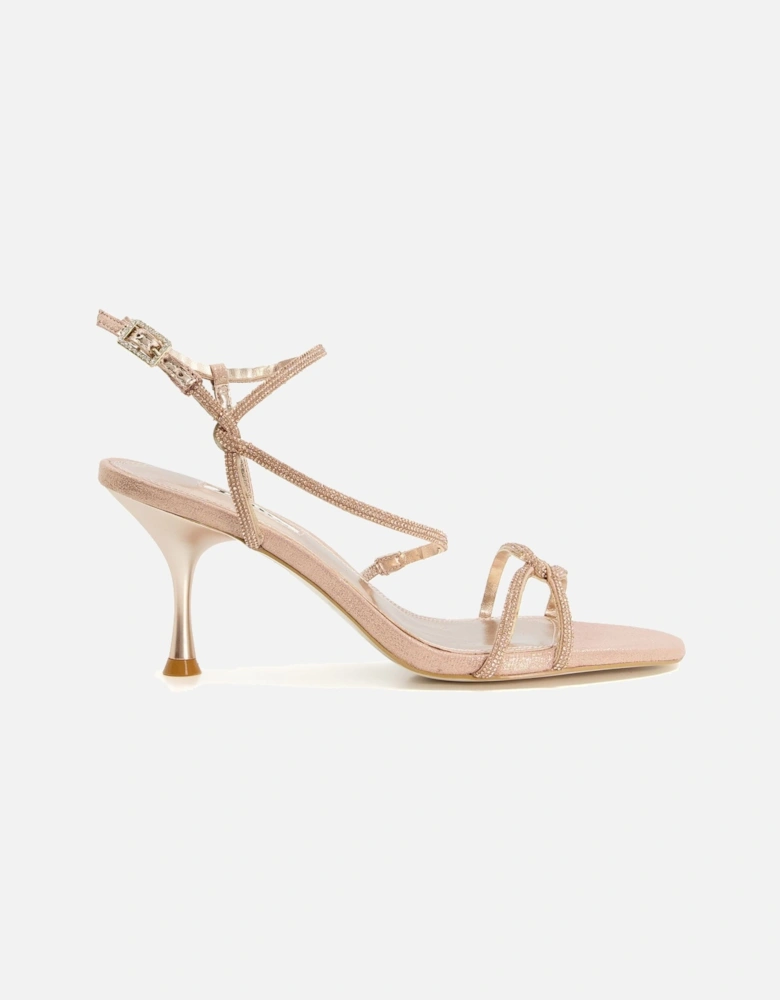 Ladies Majestys - Sparkle Strappy Sandals