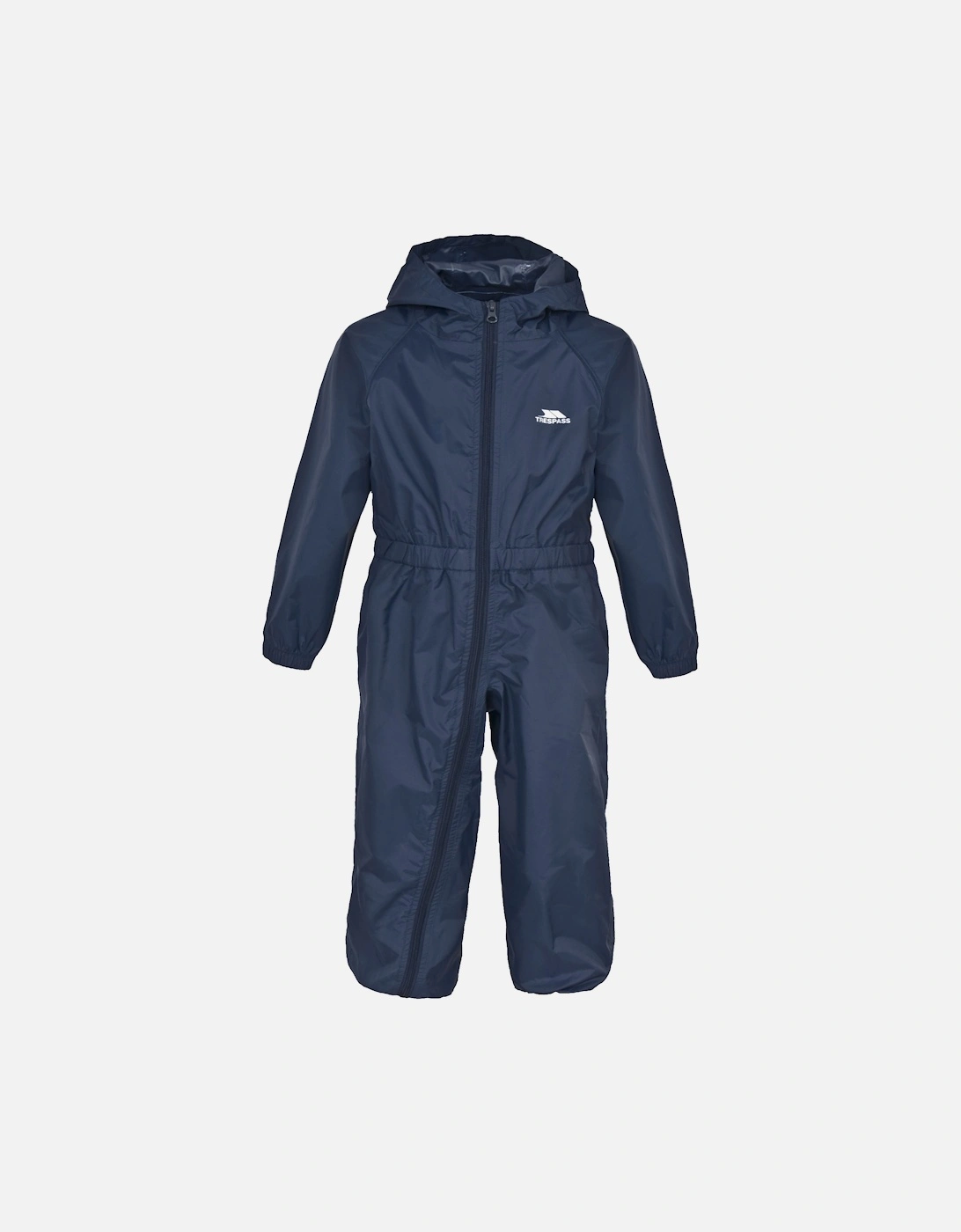 Babies Button Waterproof Rain Suit, 4 of 3