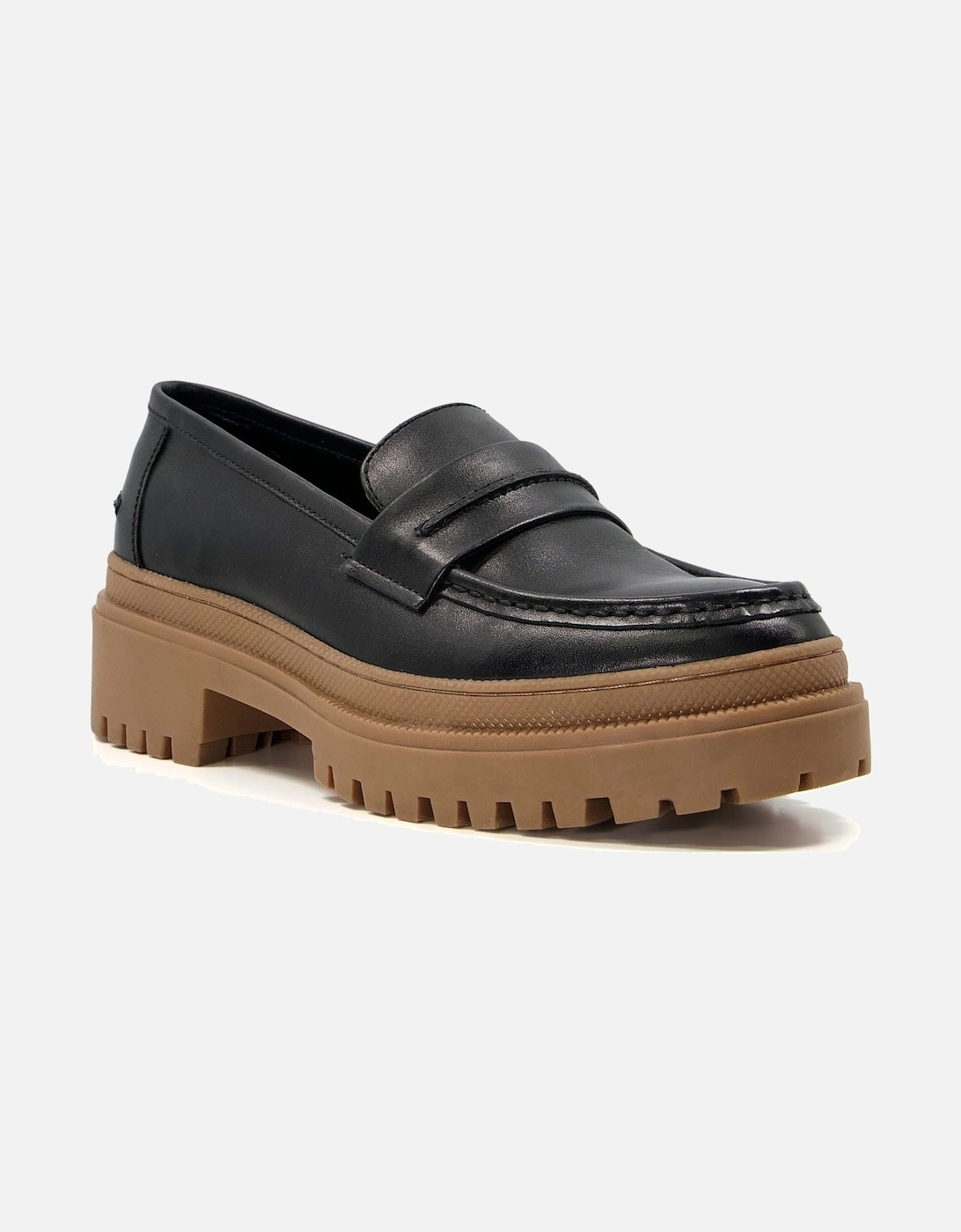Ladies Ghosts - Leather Track Sole Loafers, 7 of 6