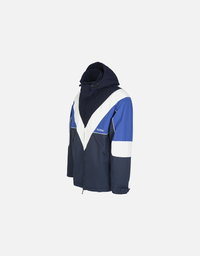 Nylon Cotton Hooded Jacket