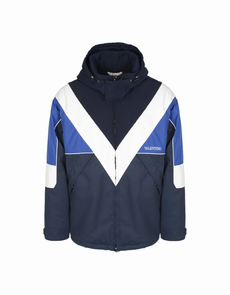 Nylon Cotton Hooded Jacket