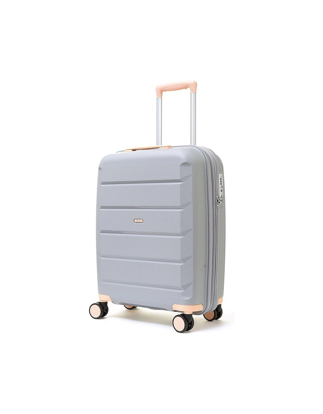 Tulum 8 Wheel Hardshell Cabin Suitcase - Grey, 2 of 1