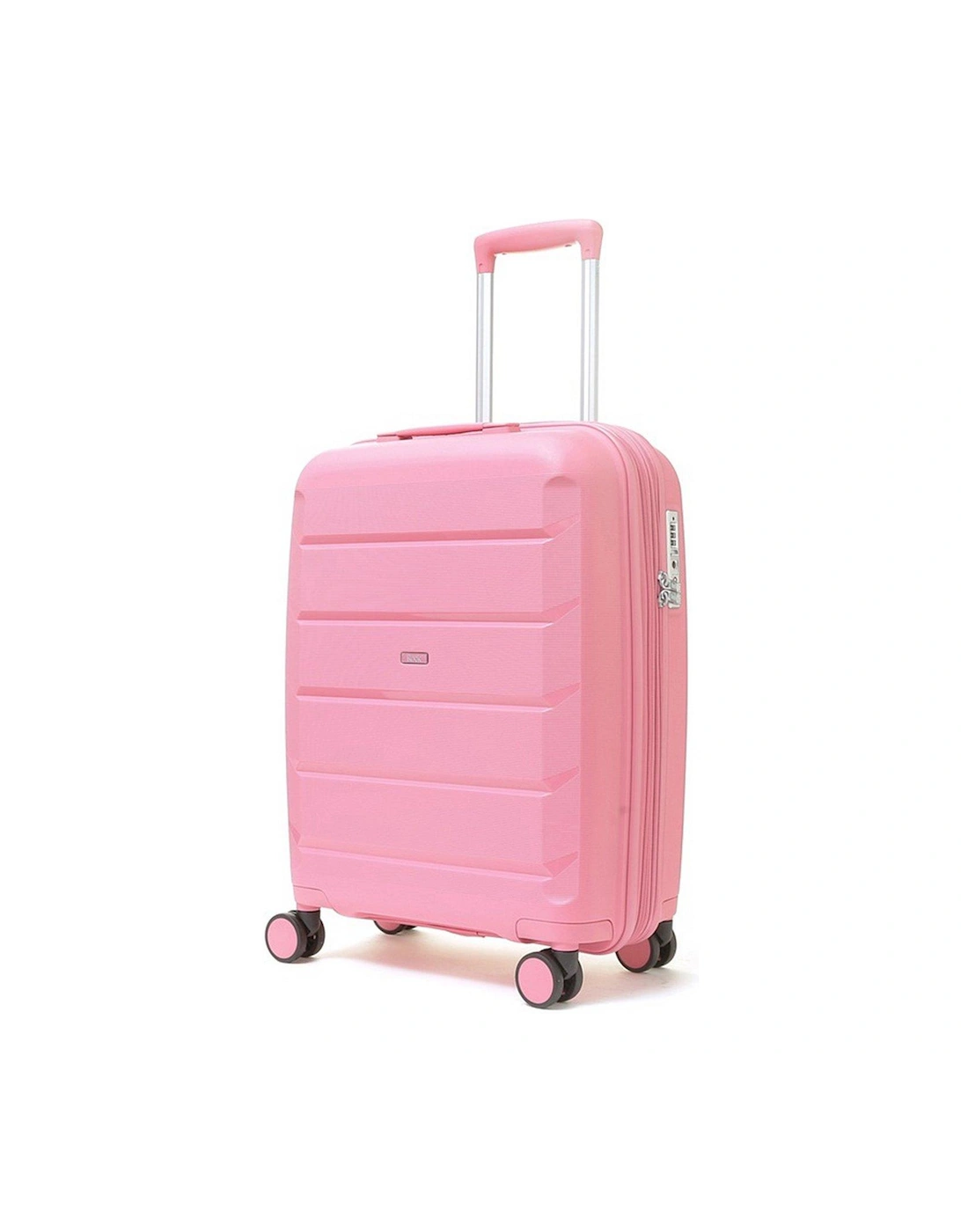 Tulum 8 Wheel Hardshell Cabin Suitcase - Bubblegum Pink, 2 of 1