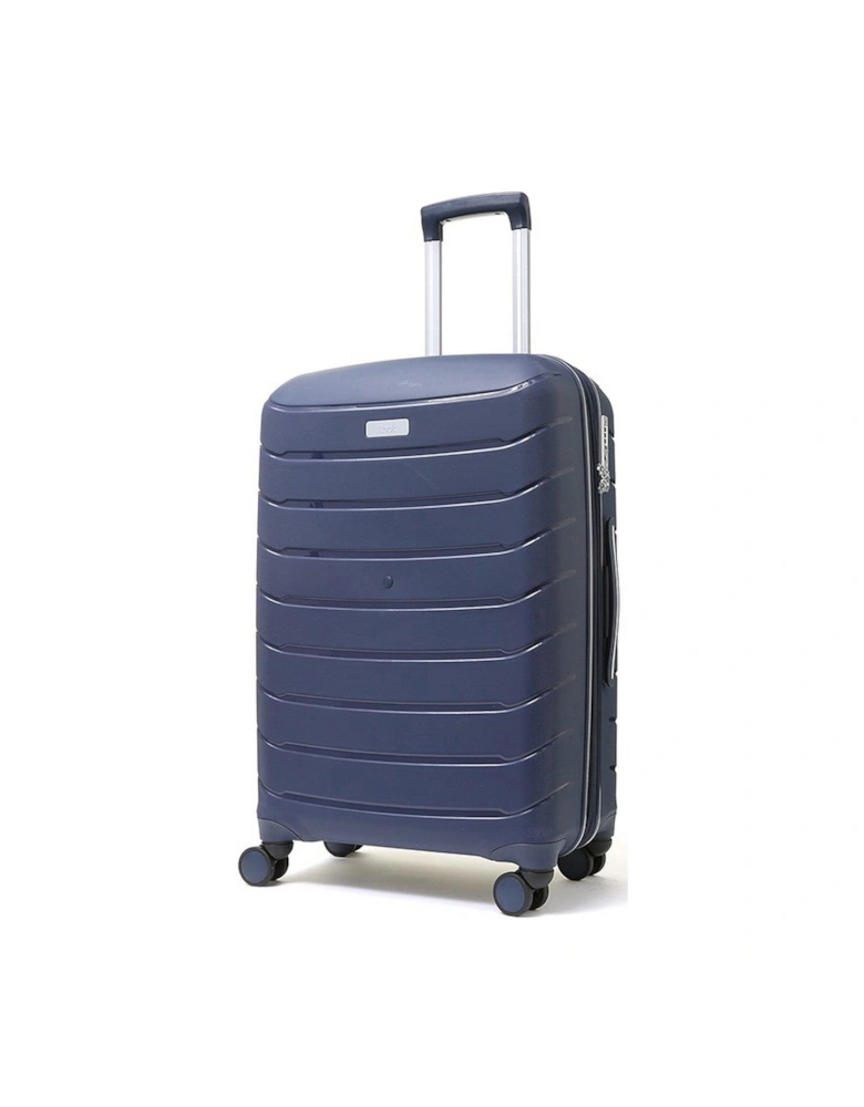 Prime 8 Wheel Hardshell Medium Suitcase - Navy