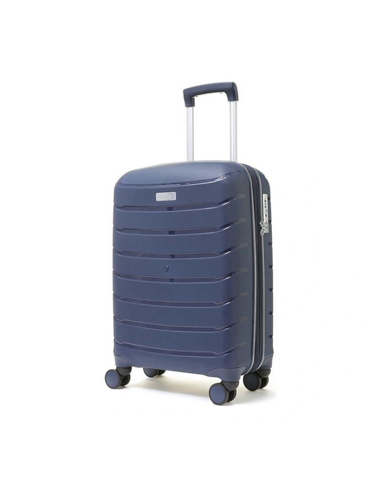 Prime 8 Wheel Hardshell Cabin Suitcase - Navy