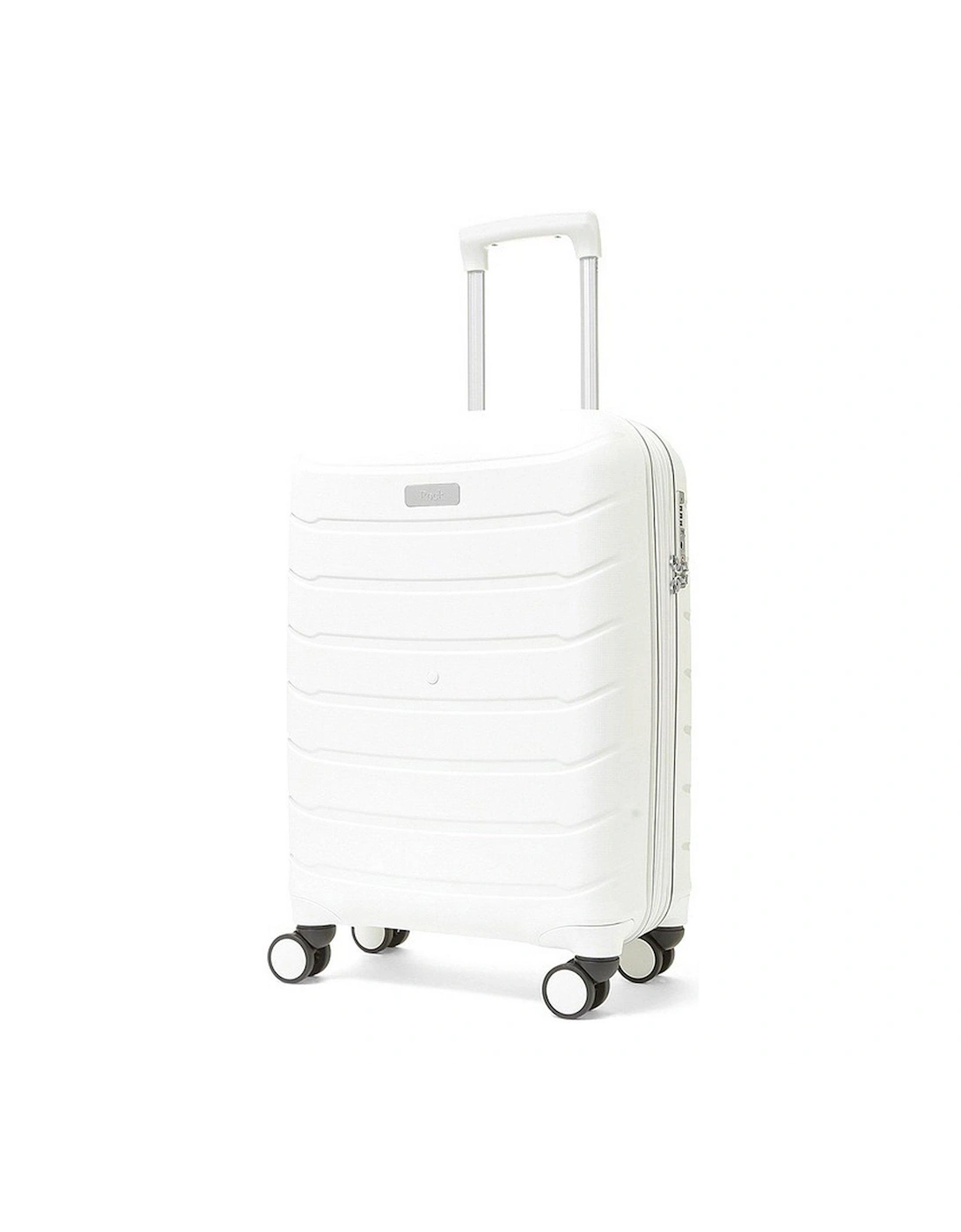 Prime 8 Wheel Hardshell Cabin Suitcase - White, 2 of 1