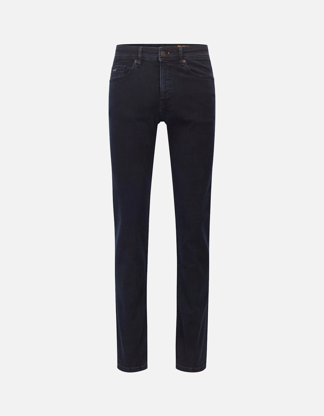 Men's Dark Blue Delaware Slim Fit Denim Jeans, 4 of 3