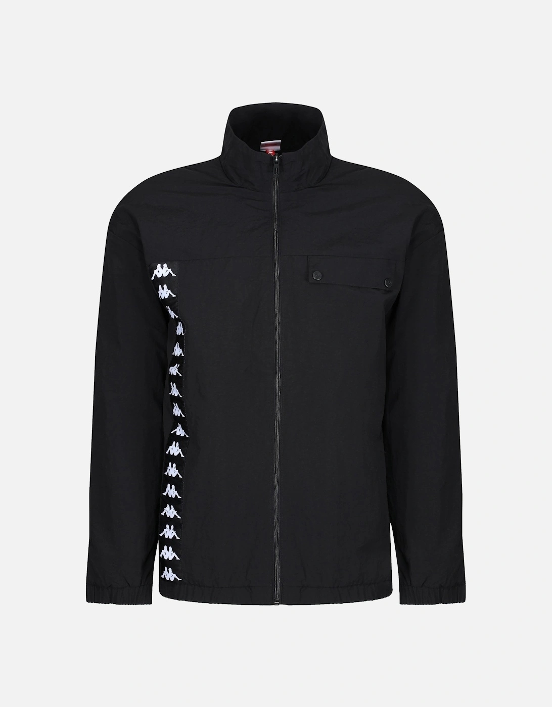 Banda Edou Logo Trim Zip Jacket | Black, 4 of 3