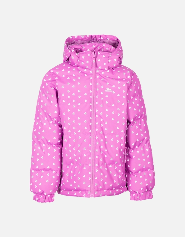 Girls Combine Padded Jacket