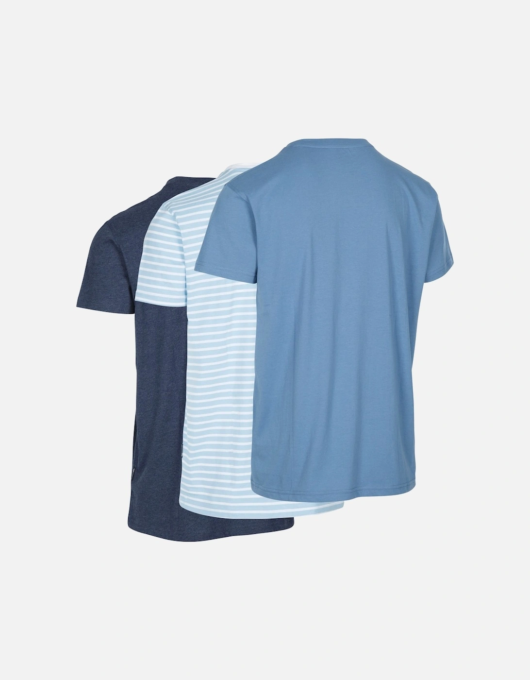 Mens Triplex Marl Short-Sleeved T-Shirt Set (Pack of 3)