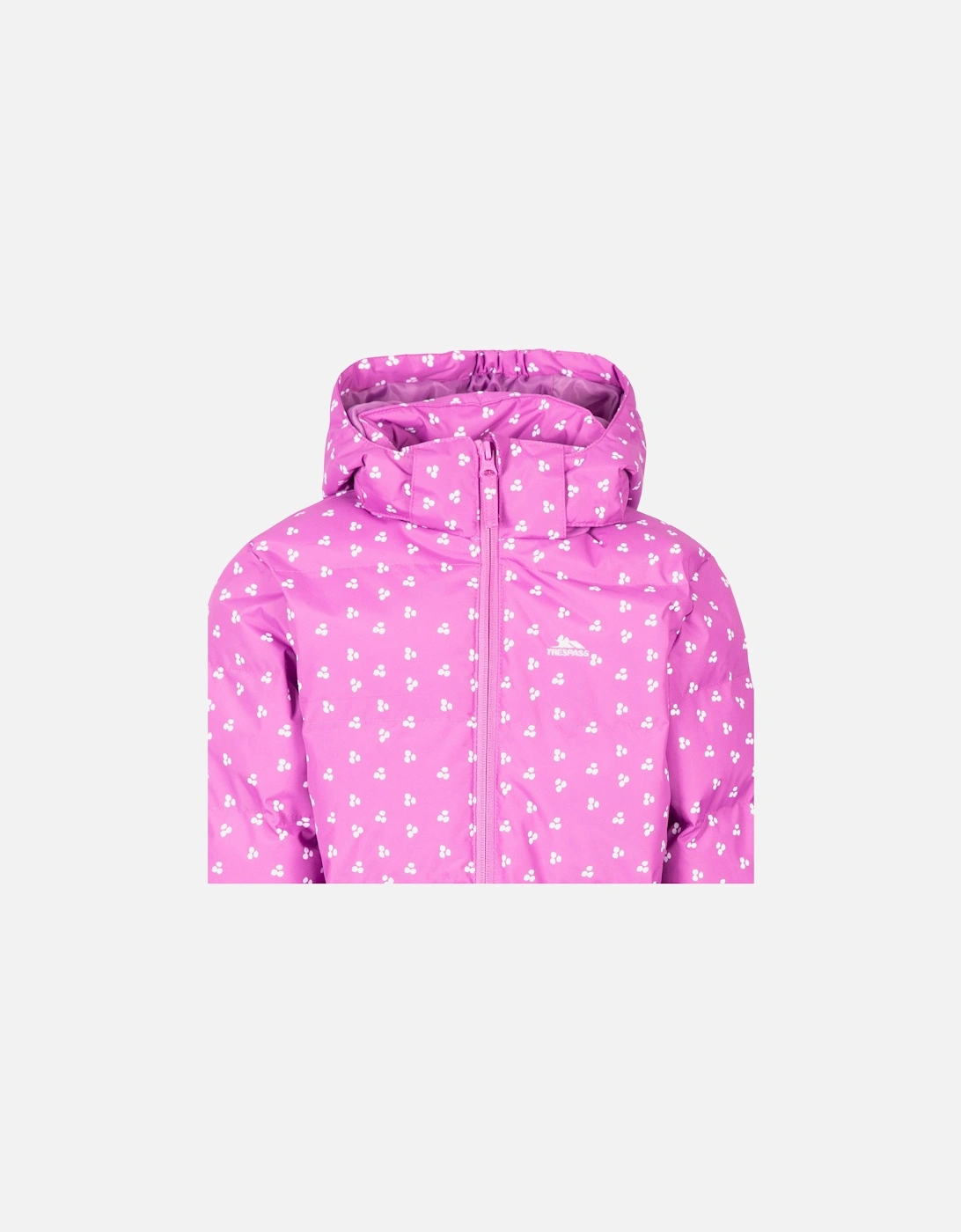 Girls Combine Padded Jacket