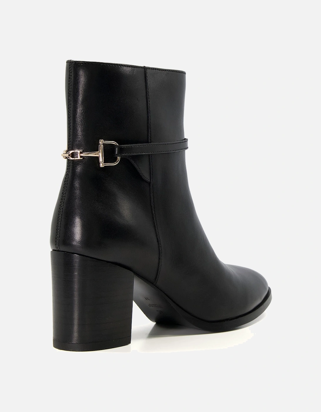 Ladies Patos - Leather Snaffle Back Ankle Boots