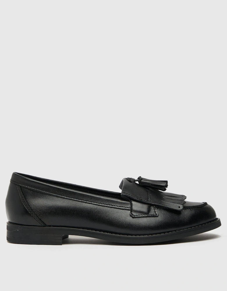 Wf Compass Leather Tassel Loafer
