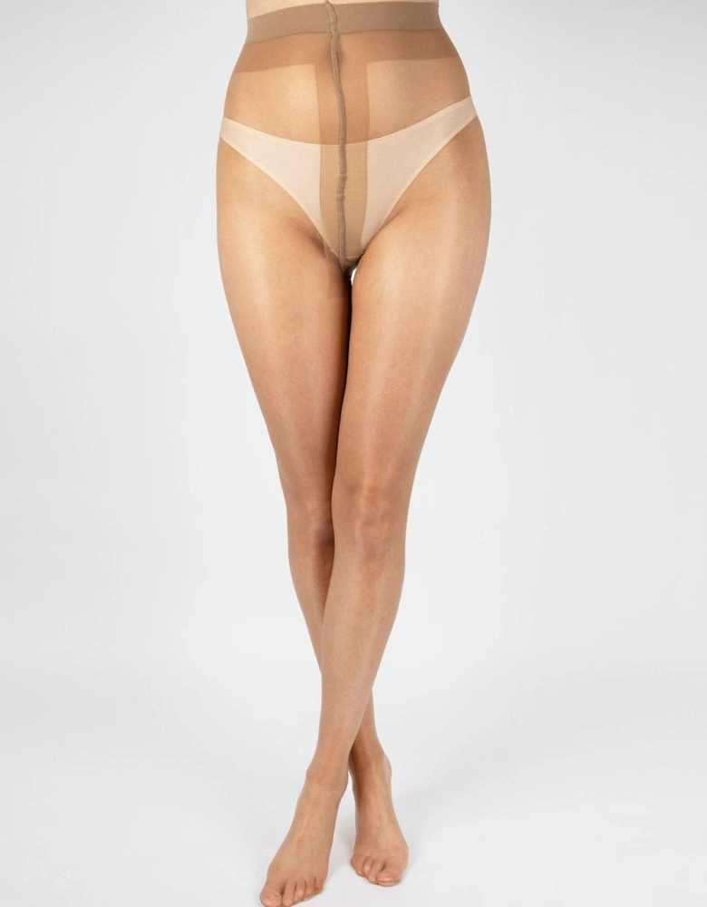 10 Denier Ultra Shine Tights - Nude