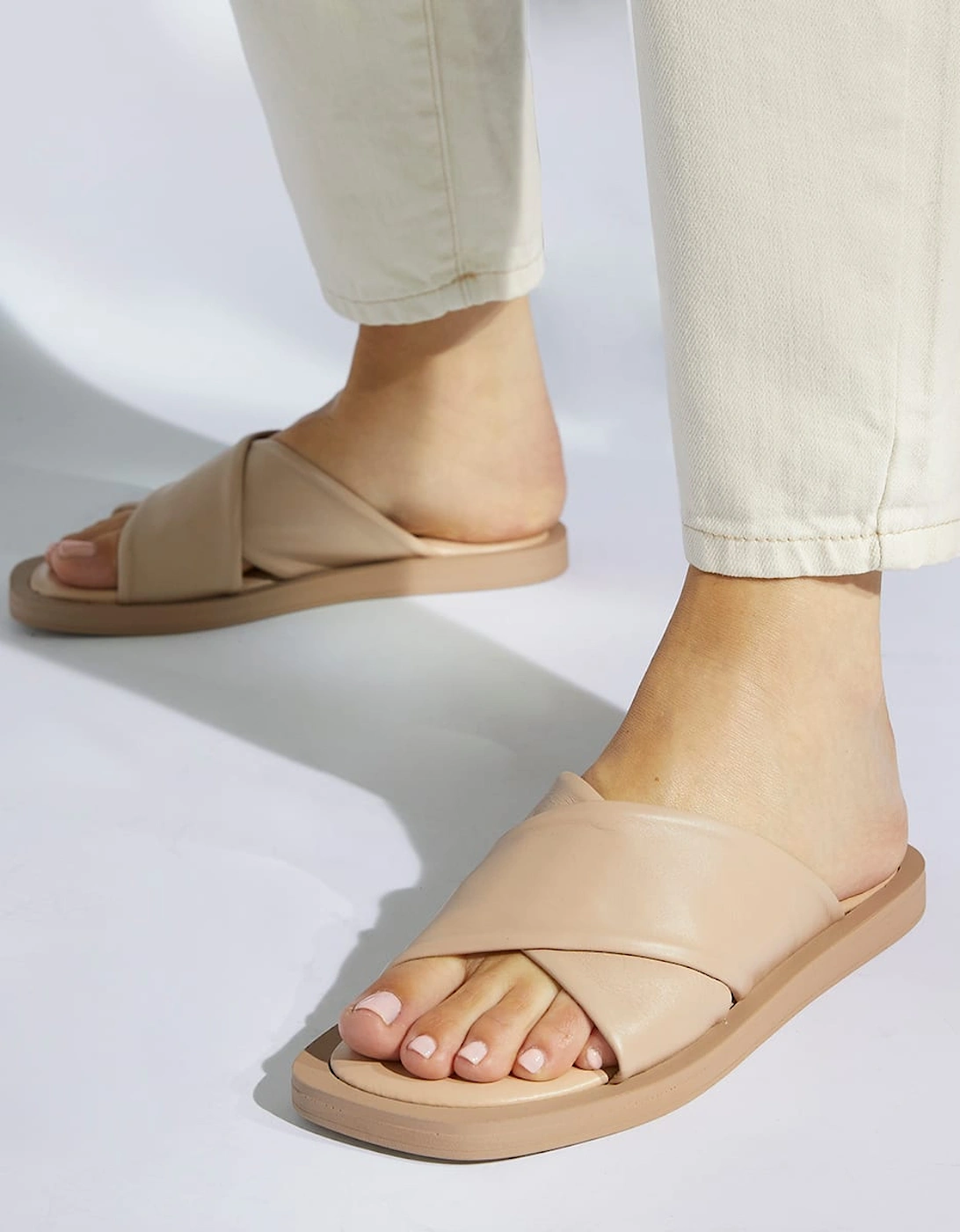 Ladies Licorice - Leather Sandals