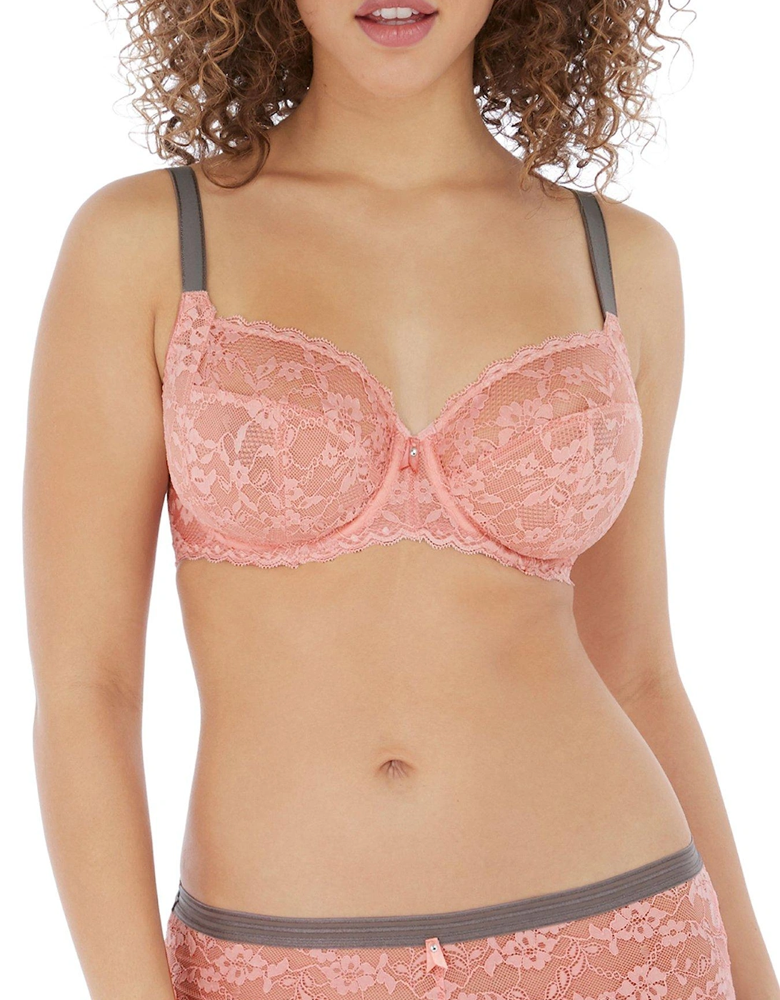 Underwired Side Support Bra - Rosehip Purple, 2 of 1