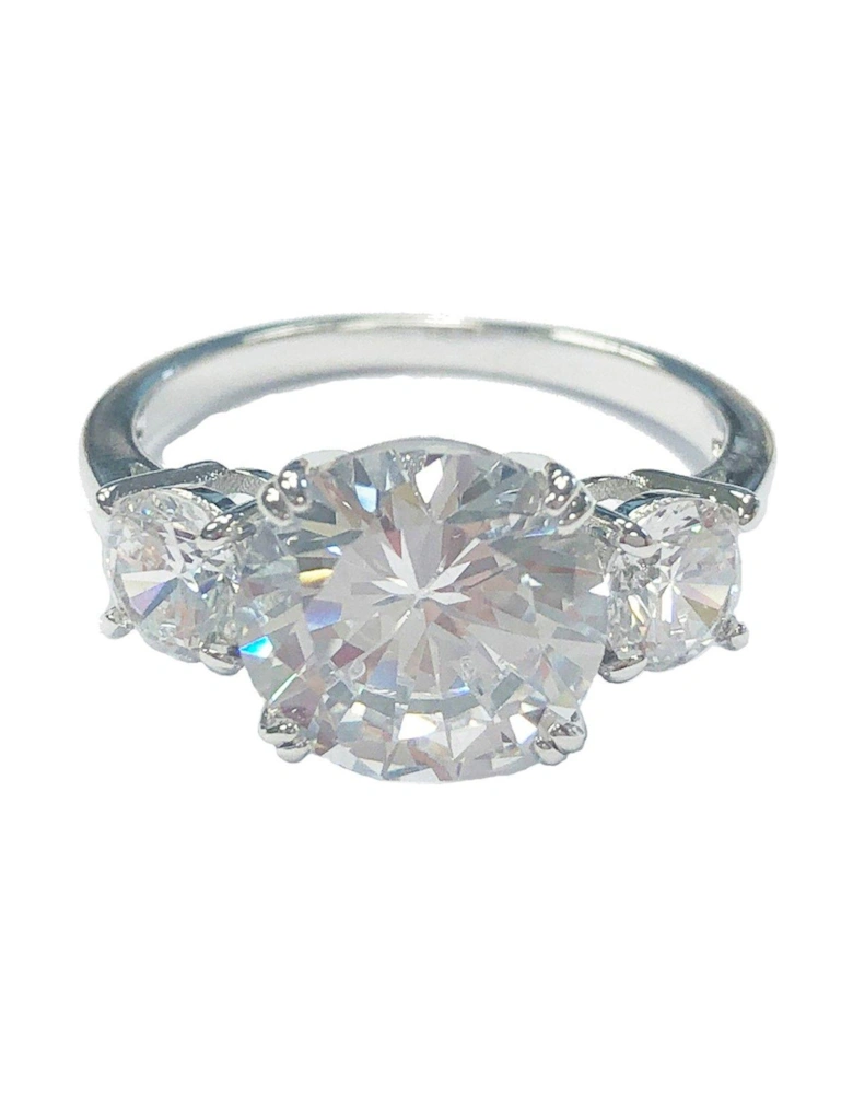 The Carat Collection - Clear Trilogy Ring