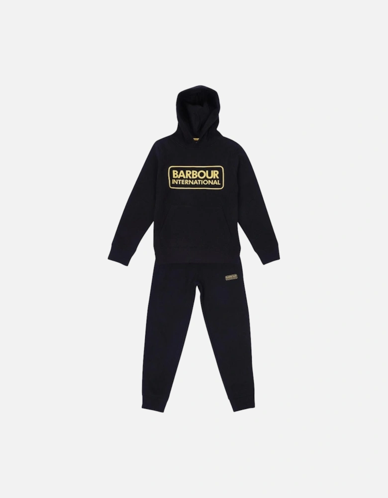 International Boy's Black Tracksuit