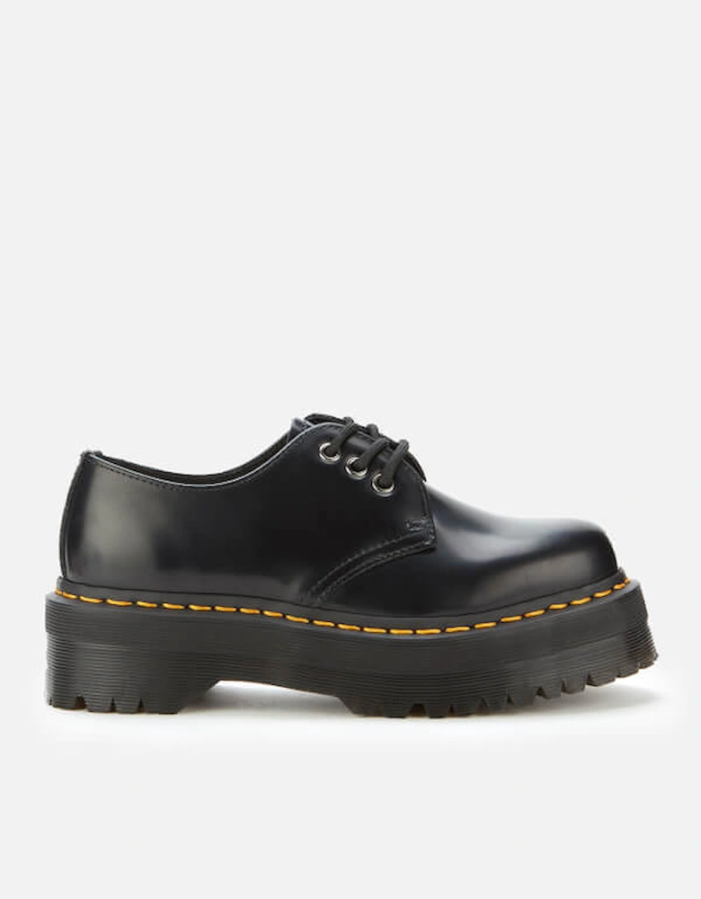 Dr. Martens 1461 Quad Leather 3-Eye Shoes - Black
