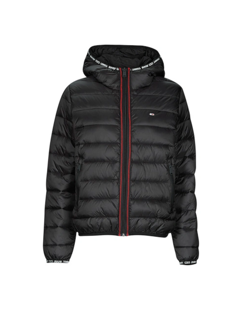TJW QUILTED TAPE HOODED JACKET