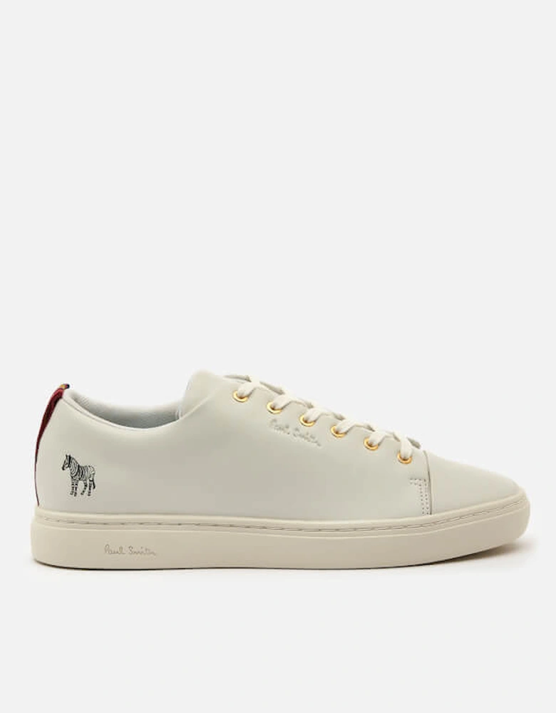 Women's Lee Leather Cupsole Trainers - White