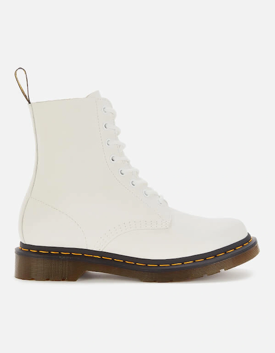 Dr. Martens Women's 1460 Pascal Virginia Leather 8-Eye Boots - Optical White - Dr. Martens - Home - Designer Brands A-Z - Dr. Martens - Dr. Martens Women's 1460 Pascal Virginia Leather 8-Eye Boots - Optical White, 3 of 2