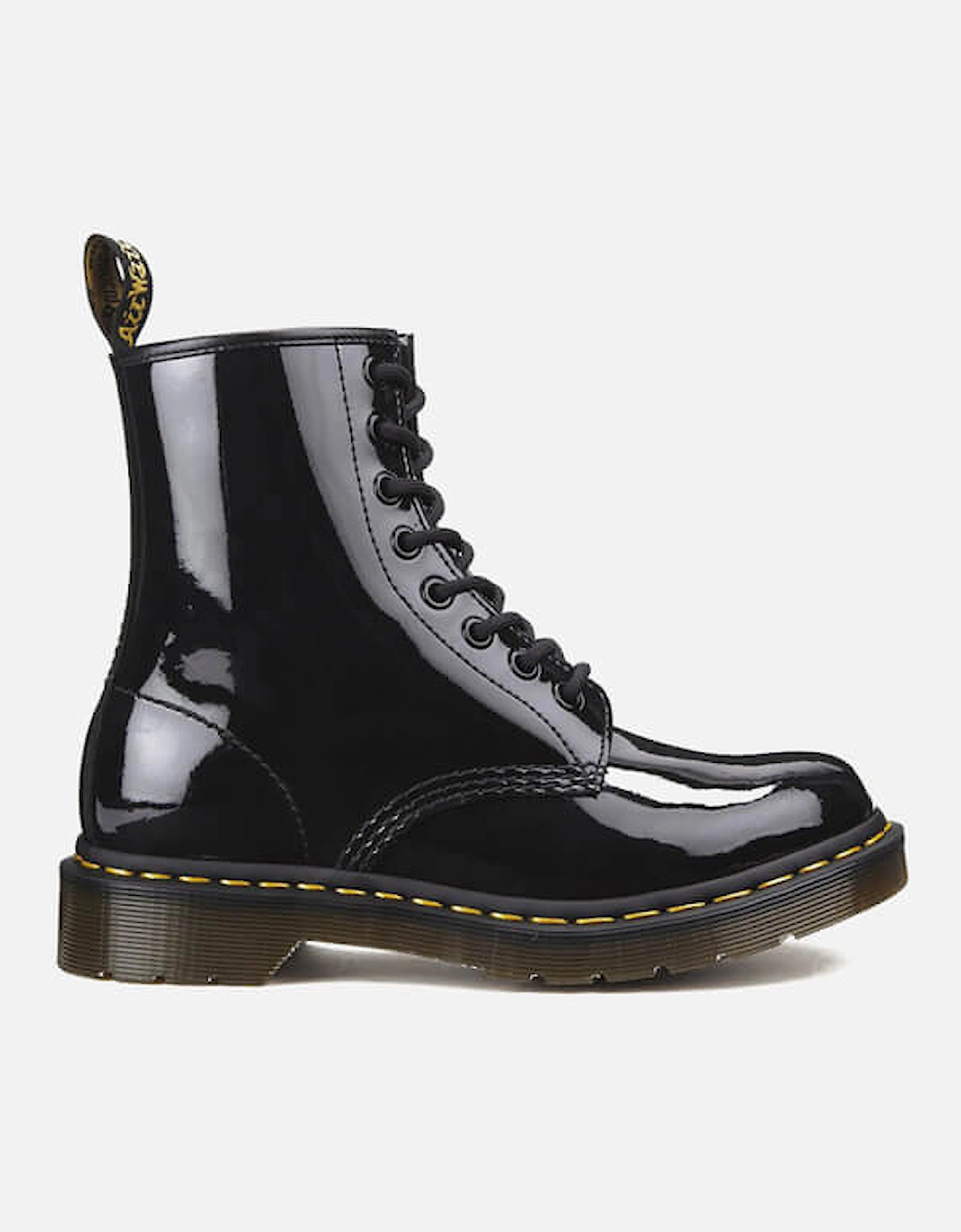 Dr. Martens Women's 1460 Patent Lamper 8-Eye Boots - Black - Dr. Martens - Rebecca - Leon - April - Michelle - Home - Designer Brands A-Z - Dr. Martens - Dr. Martens Women's 1460 Patent Lamper 8-Eye Boots - Black, 3 of 2